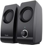 Trust Remo 2.0 PC Lautsprecher Boxen 16 W (8 W RMS), 3,5 mm Audioanschluss,