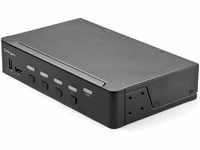 StarTech.com 4 Port HDMI KVM Switch - Einzelmonitor 4K 60Hz Ultra HD HDR - HDMI...