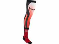 Alpinestars Unisex Knee Brace Technische Socken MX, Bright Red White, S/M