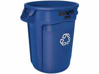 Rubbermaid Commercial Products FG263273BLUE-001 Brute Container with Venting