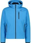 CMP - Herrenjacke mit Kapuze und Rei&szlig;verschluss, Fluss-Nero, 46