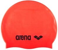 arena Classic Unisex Silikon-Badekappe, Schwimmkappe f&uuml;r Frauen und M&auml;nner,