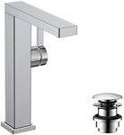 hansgrohe Tecturis E - Waschtischarmatur schwenkbar mit Push-Open Ablauf,