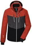 killtec Herren Skijacke/Funktionsjacke mit abzippbarer Kapuze und Schneefang KSW 45