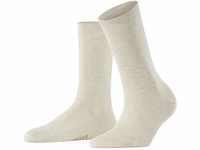 FALKE Damen Socken Family W SO nachhaltige Baumwolle einfarbig 1 Paar, Beige...