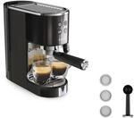 Krups Virtuoso+ Espresso-Siebtr&auml;germaschine, 15 bar Pumpendruck, 3 Crema-Filter,