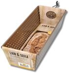 Birkmann, Laib & Seele, perforierte Brotbackform, 30 cm, Backform f&uuml;r kleine Brote,