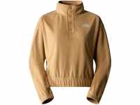 THE NORTH FACE W HOMESAFE SNAP Neck Fleece Pullover Almond Butter - L