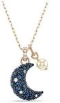 Swarovski Sublima Halskette, Mehrfarbige, Ros&eacute; Vergoldete Damenhalskette mit