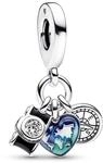 PANDORA Kamera, Herz & Kompass Dreifacher Charm-Anh&auml;nger 792703C01 Anh&auml;nger