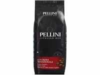 Pellini N.4 Tradizionale, Kaffeebohnen für Espresso 1kg, Arabica- und