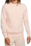 Nike BV2662-838 M NSW Club CRW BB Sweatshirt Herren Guava Ice/White Gr&ouml;&szlig;e 3XL