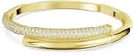 Swarovski Dextera Armreif, Vergoldetes Damenarmband mit Strahlenden Swarovski