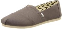 TOMS Damen Alpargata aus recycelter Baumwolle Flache Slipper, Ash Recycled Cotton