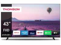 Thomson 43 Zoll (109 cm) Full HD LED Fernseher Smart Android TV (WLAN, HDR,...