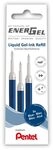 Pentel EnerGel LR7 Nachf&uuml;llmine f&uuml;r 0.7 mm Gelschreiber, blau (3 St&uuml;ck)
