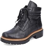 Rieker Damen Schn&uuml;rstiefeletten 72603, Frauen