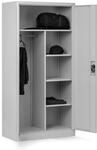 Jan Nowak Metallschrank 185 x 90 x 45 cm | B&uuml;roschrank Abschlie&szlig;bar mit