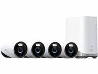 eufy Security eufyCam E330 Überwachungskamera aussen 4 Set, 4K, 24/7 Aufnahme,