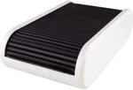 helit H6218091 - Visitenkartenbox f&uuml;r ca. 300 Visitenkarten schwarz/wei&szlig;