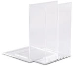 MAUL Buchst&uuml;tze aus Acryl (2er Pack) 16x15x21cm | B&uuml;cherhalter, Organzier f&uuml;r