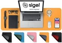 SIGEL SA601 Schreibtischunterlage, einrollbar, wasserdicht, rutschfest,...