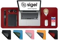 SIGEL SA603 Schreibtischunterlage, einrollbar, wasserdicht, rutschfest,...