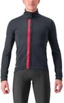 CASTELLI 4523508-085 ENTRATA JACKET Jacket Unisex LIGHT BLACK/RED Gr&ouml;&szlig;e XXXL