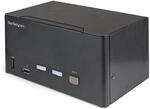 StarTech.com 2 Port DisplayPort KVM Switch - 4K 60 Hz UHD HDR - DP 1.2 KVM Umschalter