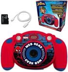 Lexibook Spiderman - Kinder-Digitalkamera, Foto- und Videofunktion, Spiele, 32GB