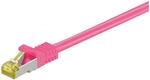 Goobay 91677 RJ45 Patchkabel CAT 6A S/FTP (PiMF) mit CAT 7 Rohkabel / 500 MHz