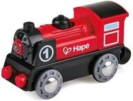 Hape Batteriebetriebene Lokomotive Nr. 1 - mit Licht und Ton, durch Magnete...
