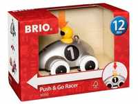 BRIO 30232 - Push & Go Rennwagen Silber Edition