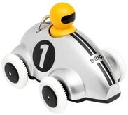 BRIO 30232 Push & Go Rennwagen Silber Edition