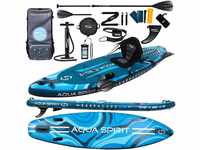 Aqua Spirit SUP Aufblasbares Stand-Up Paddle Board 2024 | 320x81x15cm |...