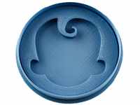 Cuticuter Bebe JEFAZO logo2 Ausstechform, Blau, 8 x 7 x 1.5 cm