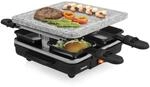 Tristar Raclette-Stein &ndash; Steingrillplatte &ndash; Grillfl&auml;che 21 x 21 cm &ndash;...