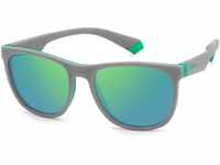 Polaroid Unisex PLD 8049/s Sunglasses, 3U5/5Z Grey Green, 49