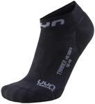 UYN No Show Trainingsocken Herren Socken , Schwarz(Black/Grey), 35/38