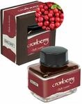 ONLINE Duft-Tinte Cranberry, Tintenglas Rot 15ml, bunte F&uuml;llertinte f&uuml;r