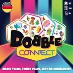 Asmodee, Dobble Connect, DE-Version, Familienspiel, Kartenspiel, Schnelles und