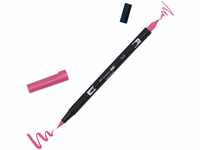 Tombow ABT-743 Fasermaler Dual Brush Pen mit zwei Spitzen, hot pink