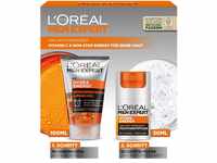 L'Oréal Men Expert Pflegeset gegen müde Haut für Männer, Geschenkset mit...