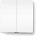 TP-Link Tapo S220 Smart Lichtschalter, 2-Gang 1-Way, Fernbedienung, Sprachsteuerung