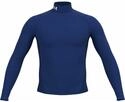 Under Armour Baselayer ColdGear Comp Mock T-Shirt blauweiss, XL Herren