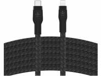 Belkin BoostCharge Pro Flex geflochtenes USB-C/Lightning-Kabel, 3 m,