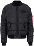 Alpha Industries MA-1 Puffer Bomber Bomberjacke f&uuml;r Herren Black
