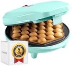 Bestron Bubble-Waffeleisen, Waffelmaker f&uuml;r Bubble Waffeln zum Bef&uuml;llen mit Eis,