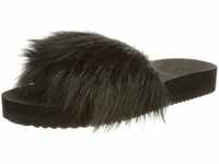flip*flop Damen poolhair, Black, 36 EU