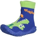 Playshoes Aquasocke Krokodil, Unisex-Kinder Badeschuhe, Blau (Marine), 28/29 EU (10.5